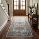 preview thumbnail 2 of 9, MDA Rugs Bowman Classic Oriental Gray/Beige Area Rug 2'7 x 12' Runner