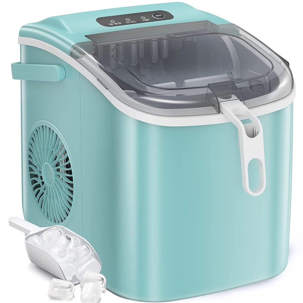 Portable Electric Ice Maker Machine with Ice Scoop and Basket - On Sale -  Bed Bath & Beyond - 34061047