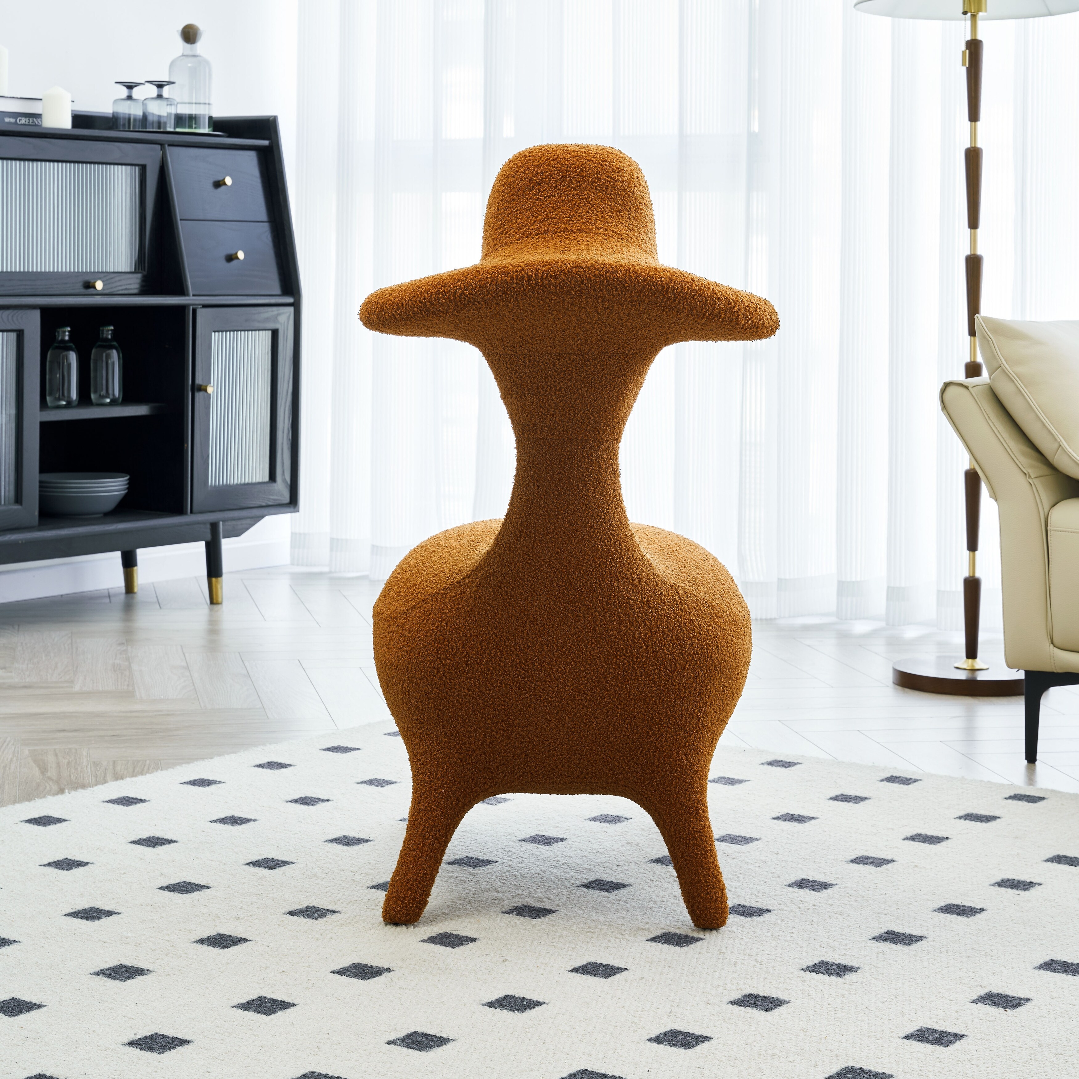 Sherpa floor game sale chair