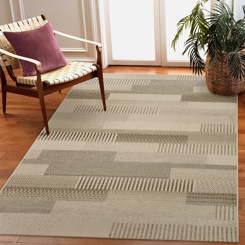 Liora Manne Riviera Bands Indoor/Outdoor Area Rug