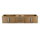 Option Latte Oak Cabinet Base Only - No Top