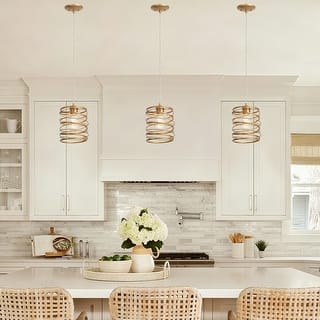 Modern Farmhouse 1-Light Pendant Light for the Kitchen Island Dining Room