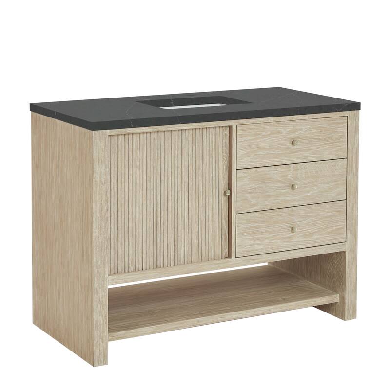 James Martin Vanities D404-V48-3CSP Marigot 48" Single Basin Wood
