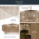 preview thumbnail 3 of 14, Kichler Lighting Khaite Cascading Chain Chandelier