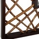 preview thumbnail 4 of 3, Uttermost Teak Maze Rectangle Mirror - 56"H x 44"W x 2.5"D