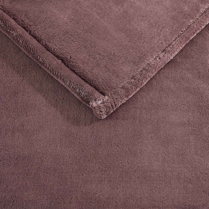 Eddie Bauer Ultra Plush Solid Lux Throw Blankets