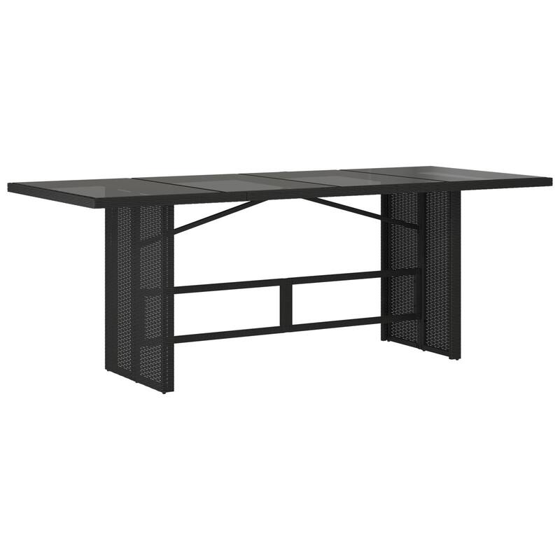 Outdoor Dining Table with UV-Resistant Material