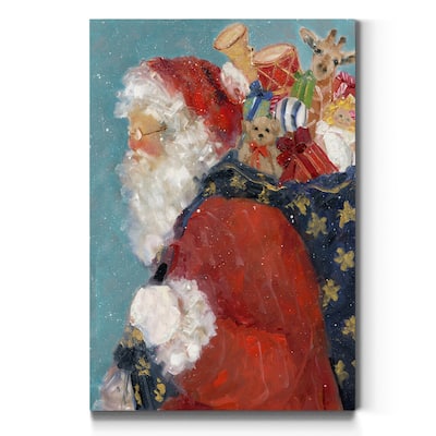 Santa's Ready-Premium Gallery Wrapped Canvas - Ready to Hang
