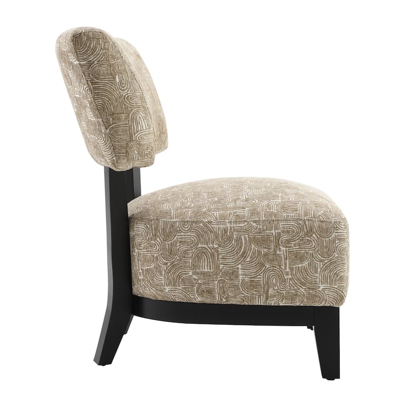 Furniture of America Phaen Modern 28-inch Pattern Fabric Accent Chair