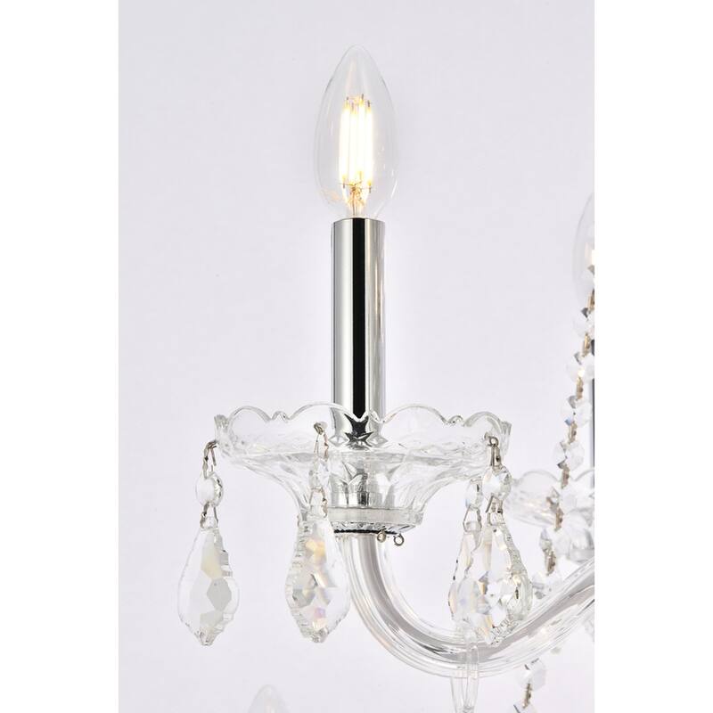 Verona 15-Light 33 in. Chandelier (Available in Chrome and Gold)