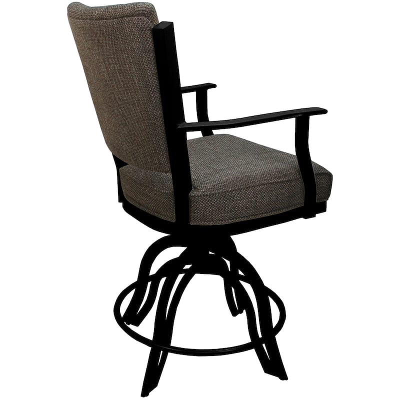 Montana Brown Swivel Tilt Metal 30" or Counter 26" Bar Stool
