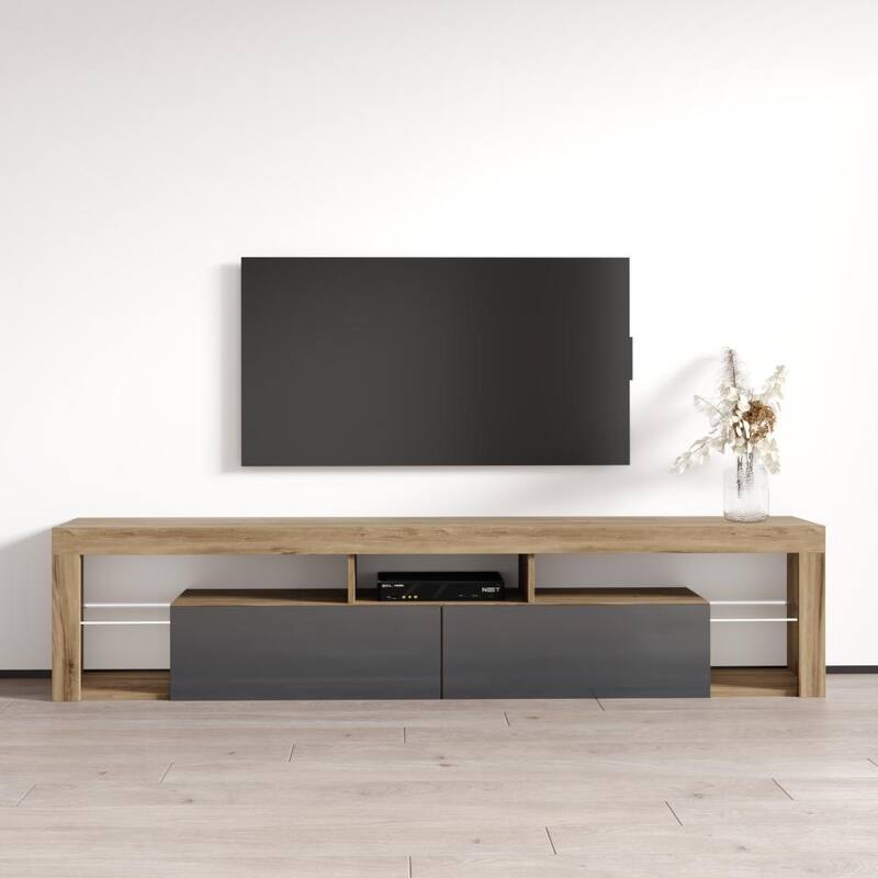 Milano 200 Wall Mounted Floating 79-inch TV Stand