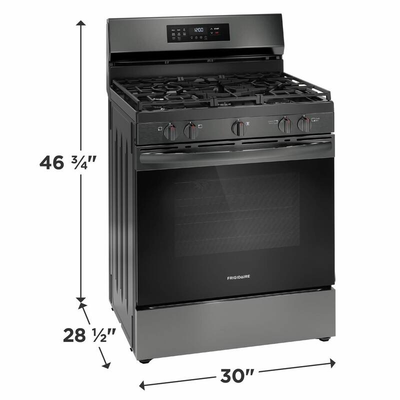 Frigidaire FCRG3083A 30" Wide 5.1 Cu. Ft. Free Standing Gas Range with