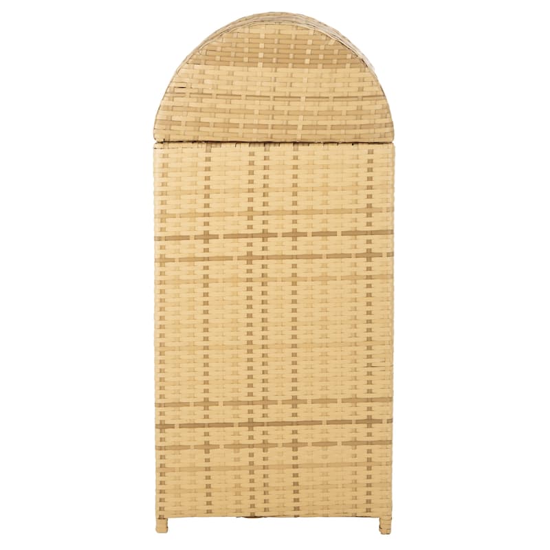 SAFAVIEH Outdoor Mazeli Trash Bin (Fully Assembled)