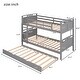 preview thumbnail 3 of 7, Rustic and Adorable House Shaped Full Size Bed Frame with Twin Trundle - Perfect for Kids' Bedroom