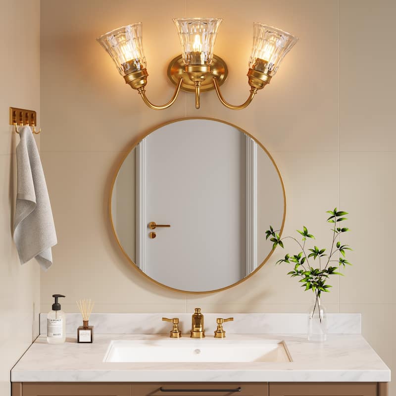 3-Light Bathroom Light Fixtures