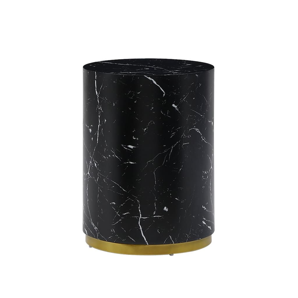 GDF Studio - Calera Modern Wood Round Side Table