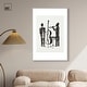 preview thumbnail 29 of 60, Bebop I Black Art Canvas Print by Art Remedy