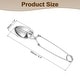 preview thumbnail 1 of 5, 1 Pcs Egg Snap Tea Ball Infuser, Tea Strainer, Silver Silver