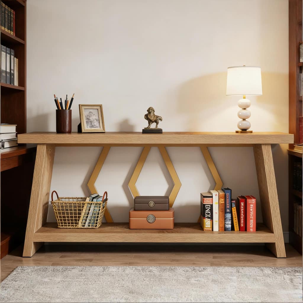 Sofa Table,Storage Console Table