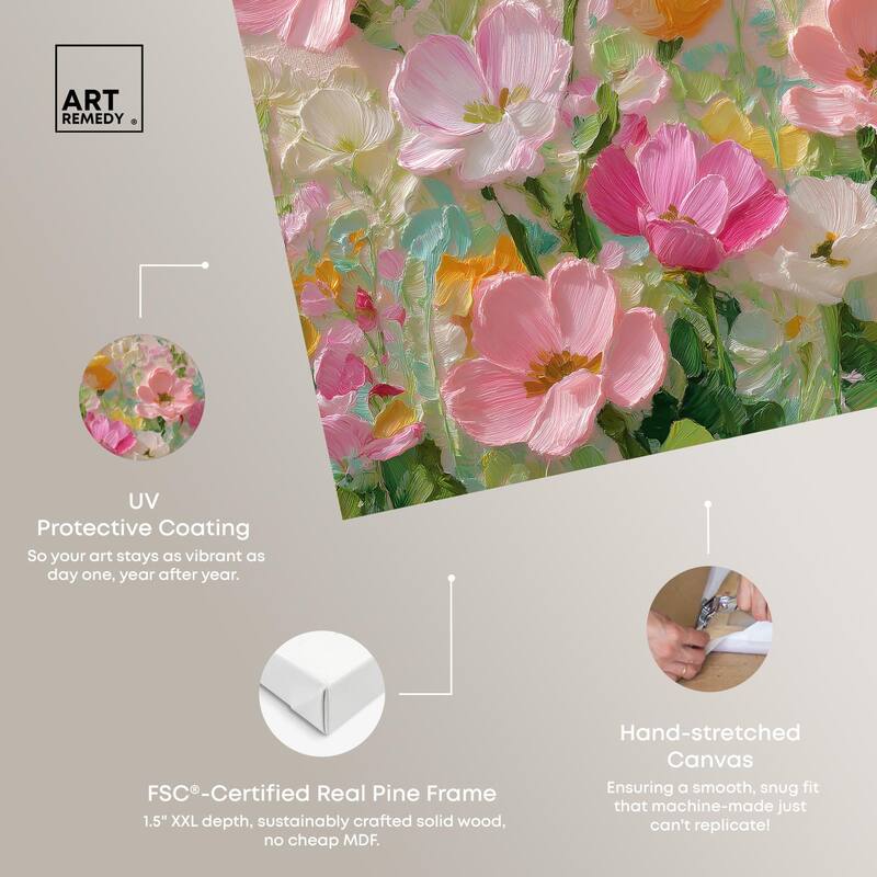 Expressed in Petals I Canvas by Art Remedy, Gallery Wrapped