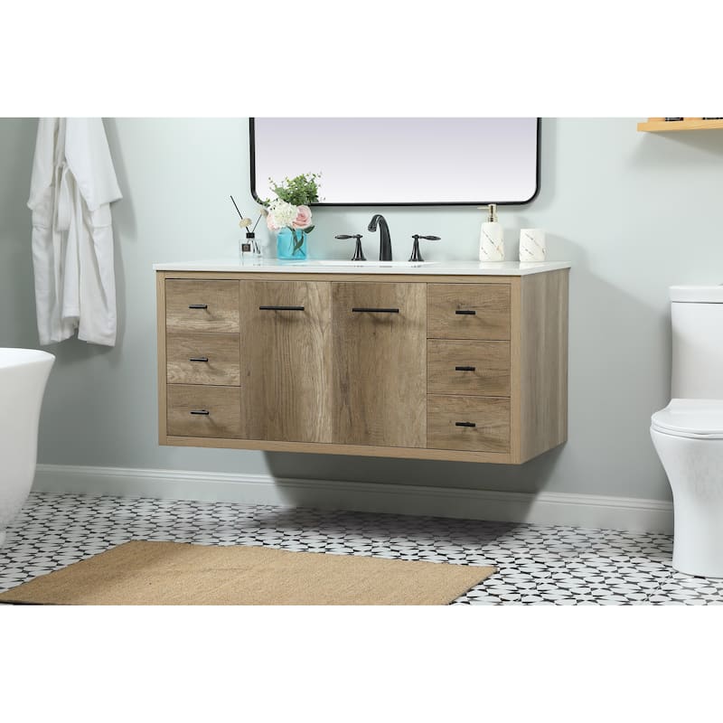 Fern 36 - 48 Inch Single Bathroom Vanity