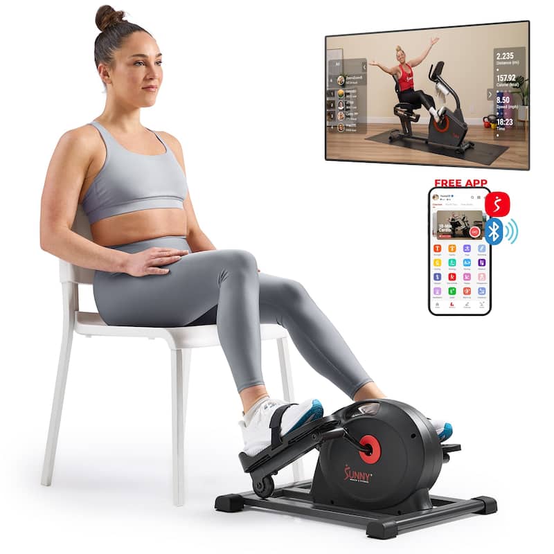 Sunny Health & Fitness Smart Compact Mini Elliptical SF-E324029