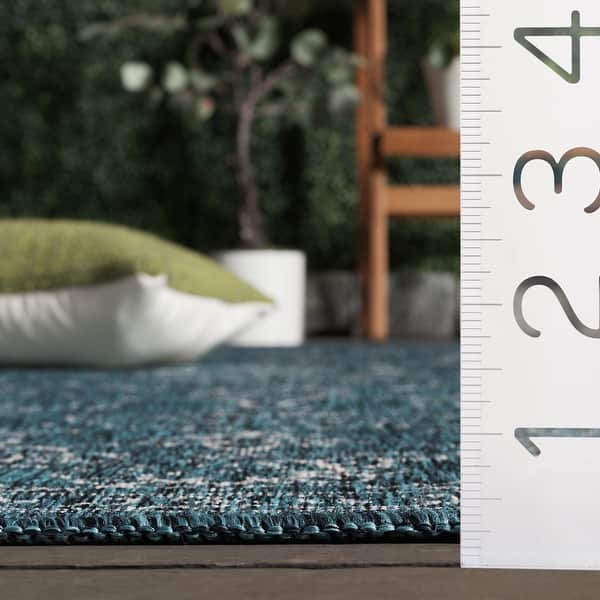 dimension image slide 5 of 10, SAFAVIEH Courtyard Aquata Indoor/ Outdoor Waterproof Patio Backyard Rug