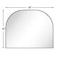 preview thumbnail 15 of 31, TEHOME Dezerae Large Arch Mirror for Mantel, 40'' W x 32'' H