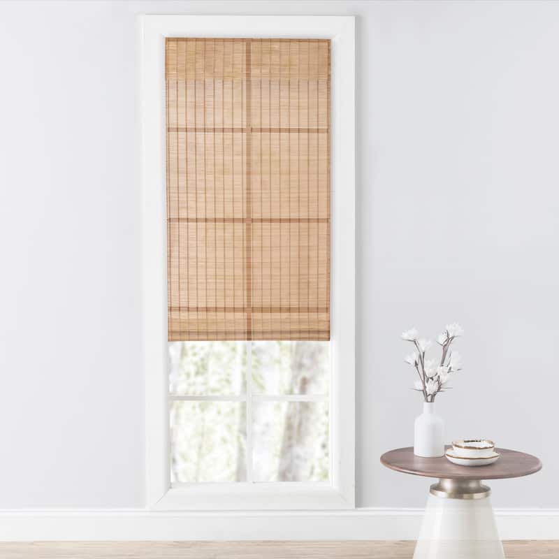 Cayman Bamboo Premium Cordless Roman Shade