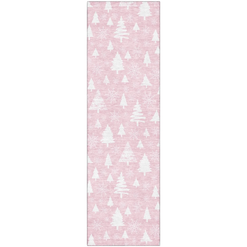 Premium Washable Super Soft Christmas Tree Mayfield Rug