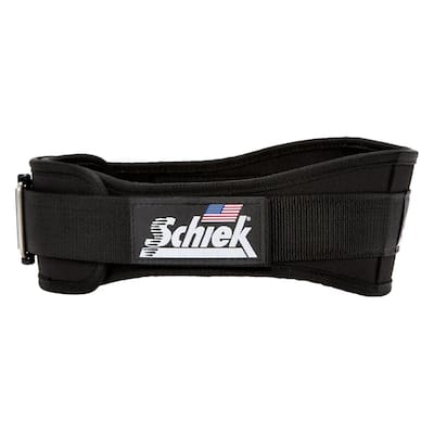 Unisex Nylon 4.75" Comfortable Weightlifting Belt, Black, Size Medium