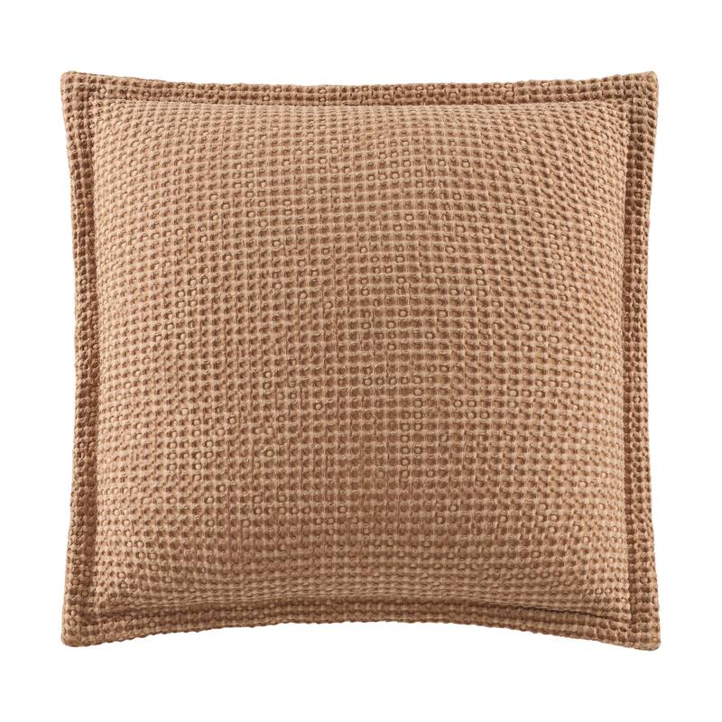 Southern Tide Dune Square Coral Decorative Pillow - 18" x 18" - Coral