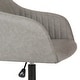 preview thumbnail 15 of 32, Porthos Home Madison Office Desk Chair, Tufted PU Leather Upholstery