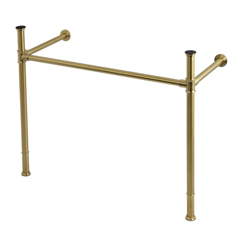 Kingston Brass Fauceture Stainless Steel Console Sink Legs - Brushed Brass
