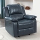 preview thumbnail 4 of 52, Charleston Leather Gel Glider Rocker Recliner by Greyson Living