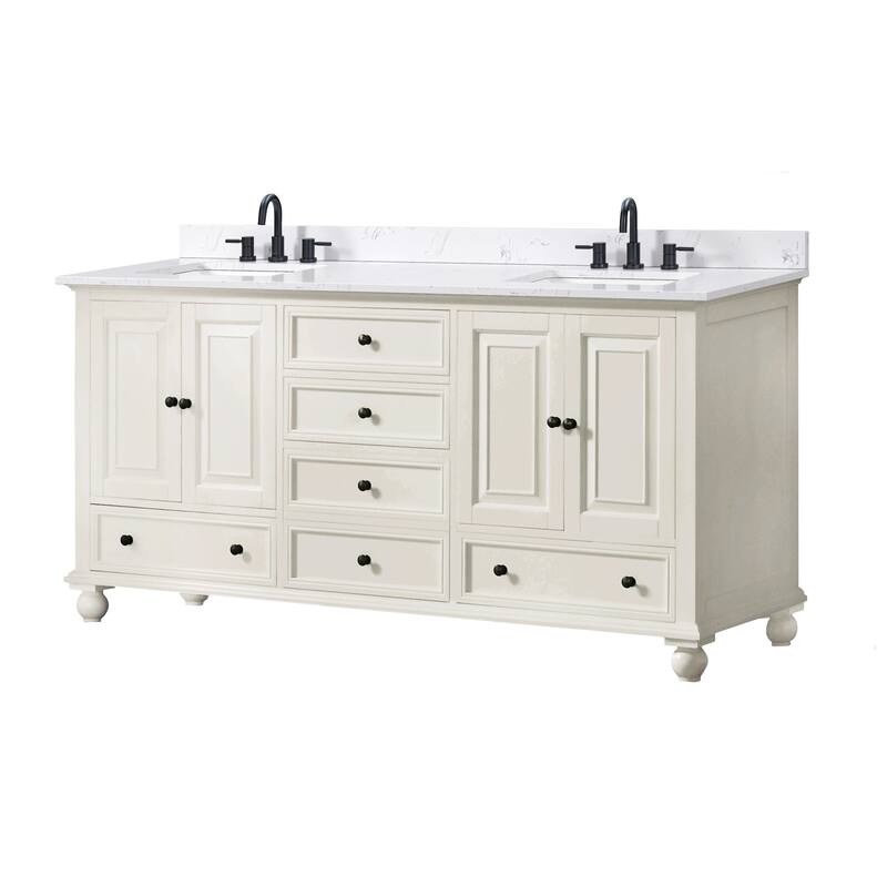 Avanity THOMPSON-VS73-E Thompson 72" Free Standing Double Basin Vanity
