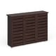 preview thumbnail 1 of 9, Porch & Den Nurmi Dark Brown 3 Brown