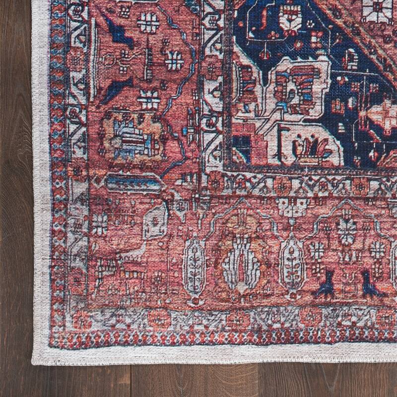 Brilliance Machine Washable Persian Vintage Area Rug