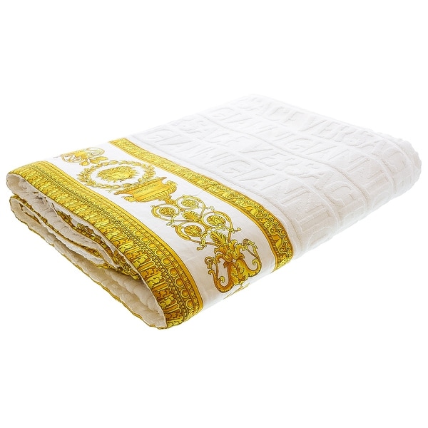 Shop Gianni Versace Unisex Large Throw Bath Beach Towel ...