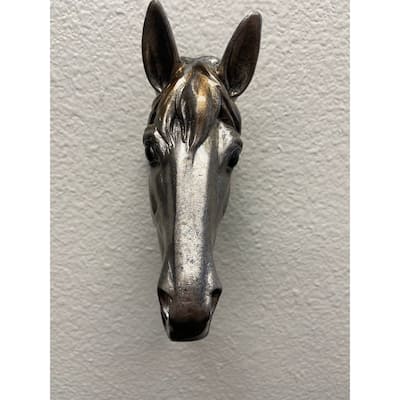 Glazed Horse Wall Hook