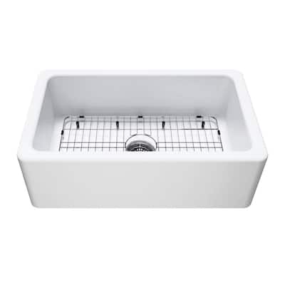 Kingston Brass KGPF3119 Traditional 29-3/4" Farmhouse Single Basin