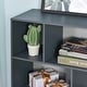 preview thumbnail 3 of 19, HOMCOM 3-Tier Child Bookcase Open Shelves Cabinet Floor Standing Home Office Storage Furniture Shelvin with Drawers