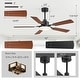 preview thumbnail 57 of 193, 42/48/52/56/60/65-IN LED Ceiling Fan with Light Kit and Remote(5/6/7/8-Blade)