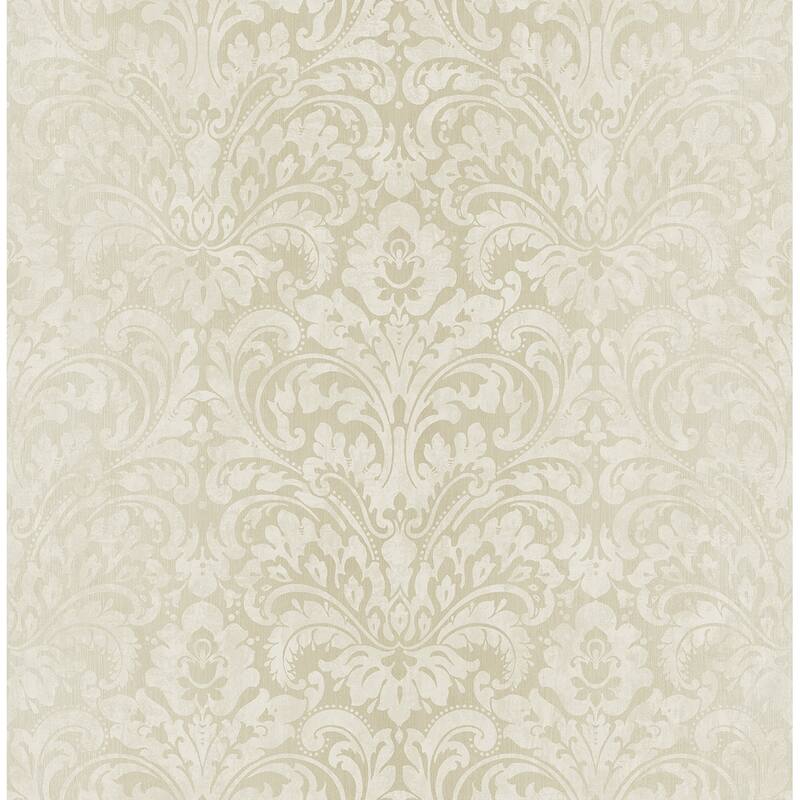 Seabrook Designs Maxie Ombre Damask Unpasted Wallpaper