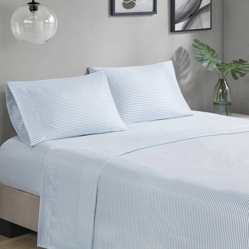 Madison Park Essentials Deacon Comforter Set with Bed Sheets