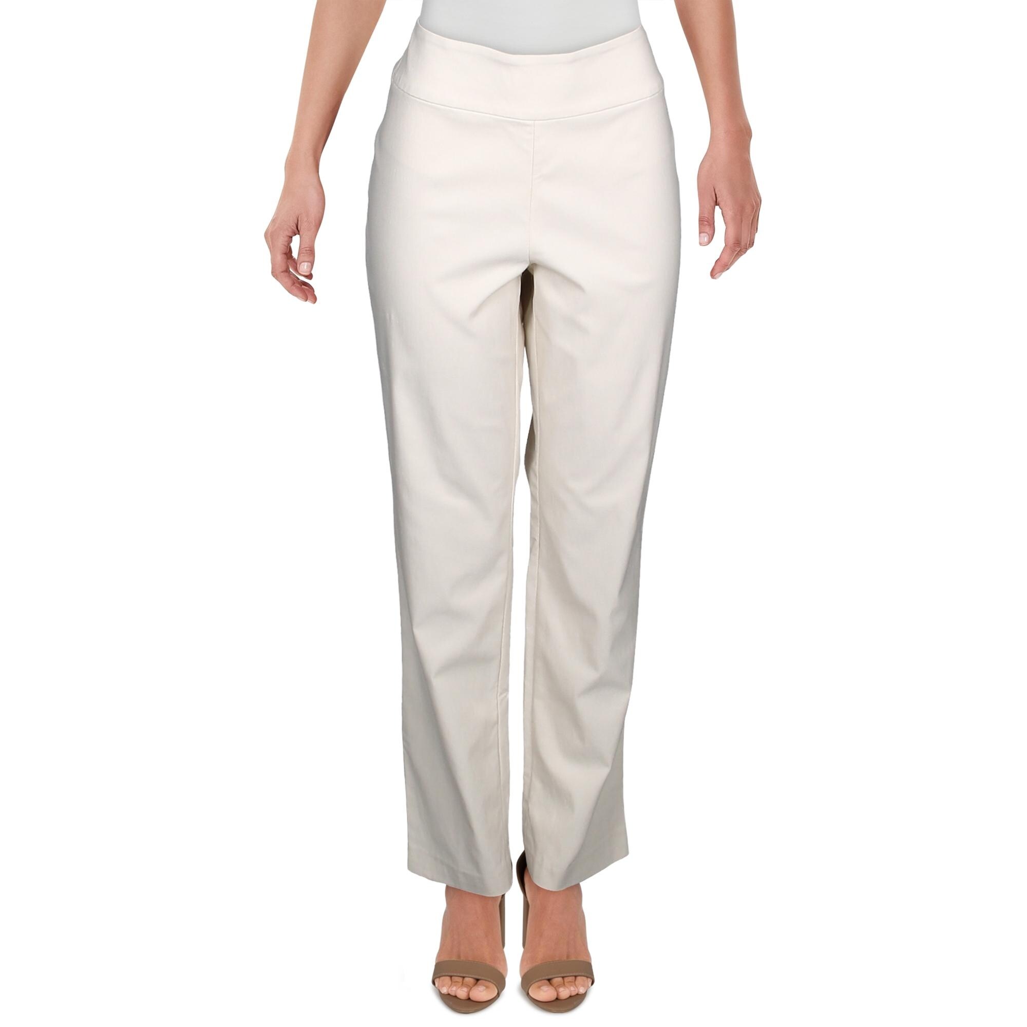 Nic + Zoe Womens Dress Pants Solid Slim