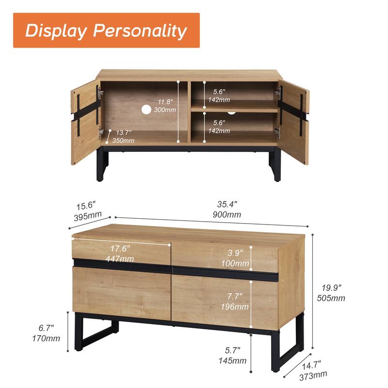 Modern TV Stand for TVs up to 50 inch