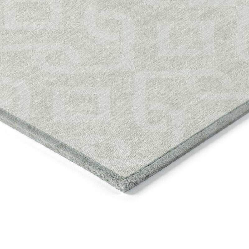 HomeRoots Geometric Transitional Rectangle Outdoor Rug