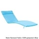 preview thumbnail 67 of 79, Salem Outdoor Cushion Set for Chaise Lounge - Cushions only (Set of 2) by Christopher Knight Home. - 79.25"L x 27.50"W x 1.50"H